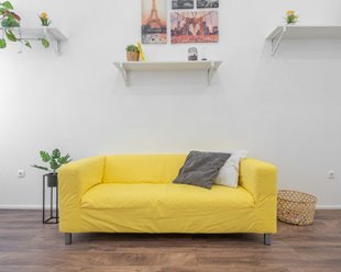 Мебель в желтых тонах – вызов стандартным решениям в Озёрске - ozyorsk.magazinmebel.ru | фото