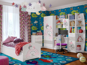 Детская комната Юниор-2 Принцесса 1 в Озёрске - ozyorsk.magazinmebel.ru | фото