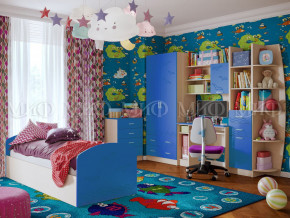 Детская комната Юниор-2 Синий в Озёрске - ozyorsk.magazinmebel.ru | фото - изображение 1