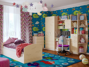 Детская комната Юниор-2 Ваниль в Озёрске - ozyorsk.magazinmebel.ru | фото