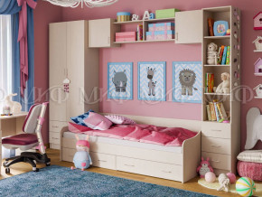 Детская комната Вега 1 Дуб беленый в Озёрске - ozyorsk.magazinmebel.ru | фото