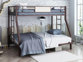 Двухъярусная кровать Гранада 140 коричневый в Озёрске - ozyorsk.magazinmebel.ru | фото - изображение 1