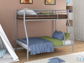 Двухъярусная кровать Гранада 2 Серая в Озёрске - ozyorsk.magazinmebel.ru | фото - изображение 1