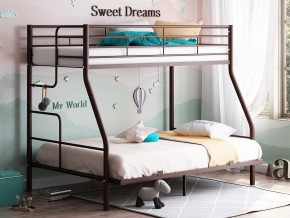 Двухъярусная кровать Гранада-3 140 коричневый в Озёрске - ozyorsk.magazinmebel.ru | фото - изображение 1
