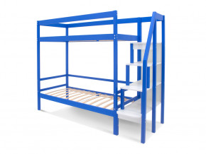 Двухъярусная кровать Svogen с ящиками синий в Озёрске - ozyorsk.magazinmebel.ru | фото - изображение 3