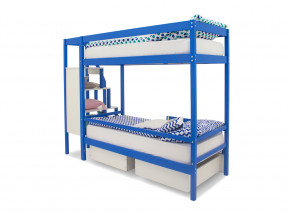 Двухъярусная кровать Svogen с ящиками синий в Озёрске - ozyorsk.magazinmebel.ru | фото - изображение 5