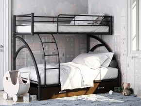 Двухъярусная кровать Виньола-2 Я черный в Озёрске - ozyorsk.magazinmebel.ru | фото