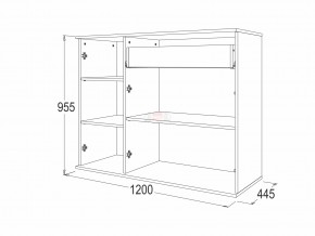 Комод 10 фант ясень анкор в Озёрске - ozyorsk.magazinmebel.ru | фото - изображение 2