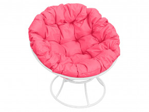 Кресло Папасан без ротанга розовая подушка в Озёрске - ozyorsk.magazinmebel.ru | фото - изображение 1