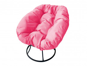 Кресло Пончик без ротанга розовая подушка в Озёрске - ozyorsk.magazinmebel.ru | фото