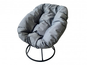 Кресло Пончик без ротанга серая подушка в Озёрске - ozyorsk.magazinmebel.ru | фото - изображение 1