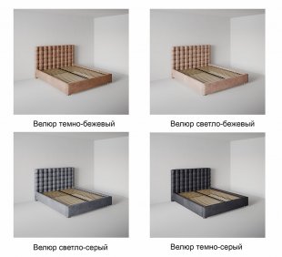Кровать Венеция 1.6 м с ортопедическим основанием в Озёрске - ozyorsk.magazinmebel.ru | фото - изображение 6