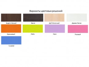 Кровать чердак Малыш 80х180 белый с фасадом для рисования феритейл в Озёрске - ozyorsk.magazinmebel.ru | фото - изображение 2