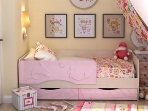 Кровать детская Алиса КР 812 розовая 1600 в Озёрске - ozyorsk.magazinmebel.ru | фото