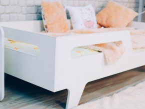 Кровать детская Бэби белая в Озёрске - ozyorsk.magazinmebel.ru | фото - изображение 2