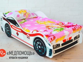 Кровать детская машина Медпомощь в Озёрске - ozyorsk.magazinmebel.ru | фото - изображение 1