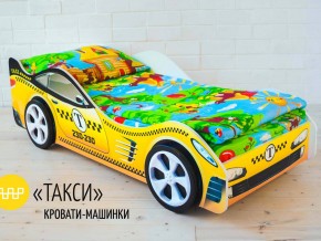 Кровать детская машина Такси в Озёрске - ozyorsk.magazinmebel.ru | фото - изображение 2