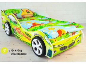 Кровать детская машина Вихрь в Озёрске - ozyorsk.magazinmebel.ru | фото - изображение 2