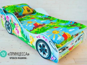 Кровать детская машинка Принцесса в Озёрске - ozyorsk.magazinmebel.ru | фото