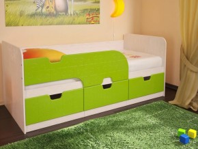 Кровать детская Минима лайм в Озёрске - ozyorsk.magazinmebel.ru | фото
