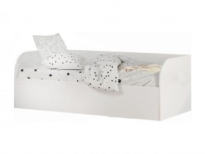Кровать детская с подъёмным механизмом КРП-01 белая в Озёрске - ozyorsk.magazinmebel.ru | фото