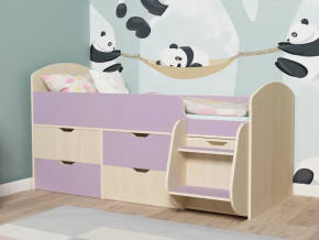 Кровать Малыш-7 Дуб-Ирис в Озёрске - ozyorsk.magazinmebel.ru | фото