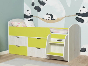 Кровать Малыш-7 Винтербер-Лайм в Озёрске - ozyorsk.magazinmebel.ru | фото - изображение 1