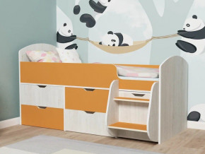 Кровать Малыш-7 Винтербер-Оранжевый в Озёрске - ozyorsk.magazinmebel.ru | фото - изображение 1