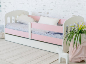 Кровать Малыш с ящиком розовый в Озёрске - ozyorsk.magazinmebel.ru | фото