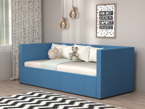 Кровать мягкая с подъёмным механизмом арт. 030 синий в Озёрске - ozyorsk.magazinmebel.ru | фото - изображение 1