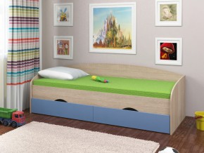 Кровать Соня 2 сонома-голубой в Озёрске - ozyorsk.magazinmebel.ru | фото - изображение 1