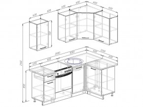 Кухонный гарнитур Дели 2000х1200 в Озёрске - ozyorsk.magazinmebel.ru | фото - изображение 2