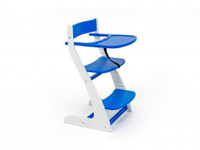 Растущий стул Усура со столиком бело-синий в Озёрске - ozyorsk.magazinmebel.ru | фото - изображение 1
