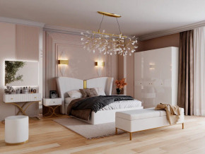 Спальня Рише белый глянец с перламутром в Озёрске - ozyorsk.magazinmebel.ru | фото